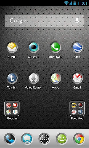 Button Theme 4 Apex Launcher screenshot 6