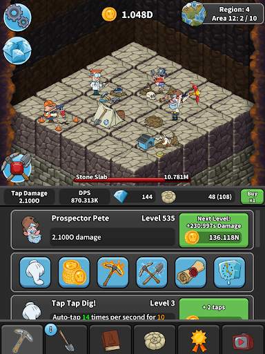 Tap Tap Dig: Idle Clicker Game screenshot 13