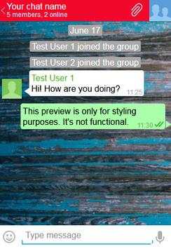 Fiber Chat скриншот 1