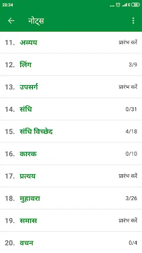 Hindi Grammar screenshot 18