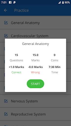 Anatomy and Physiology mcq Questions Free Offline screenshot 4