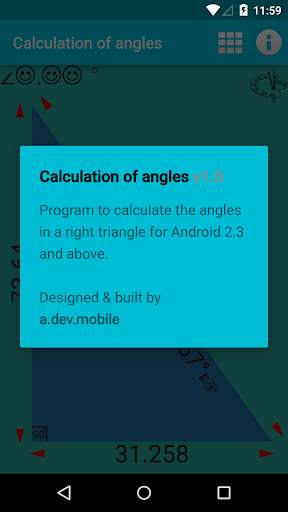 Calculation of angles 3 تصوير الشاشة
