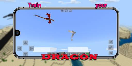🐉 Train your Dragon Mod  Minecraft PE 🐉 screenshot 2