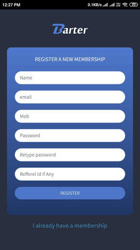 Barter - money making App screenshot 1