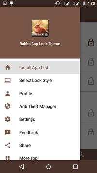 Rabbit App Lock Theme screenshot 7