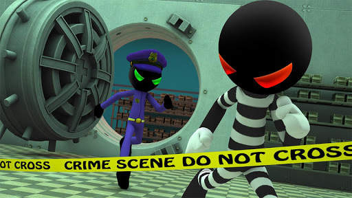 Criminal Stickman Escape 3D screenshot 14