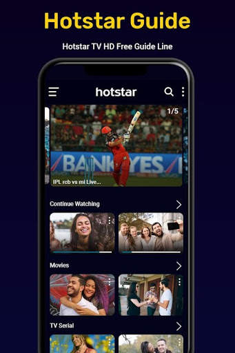 Hotstar Live TV Shows - HD Movies Free VPN Guide screenshot 2