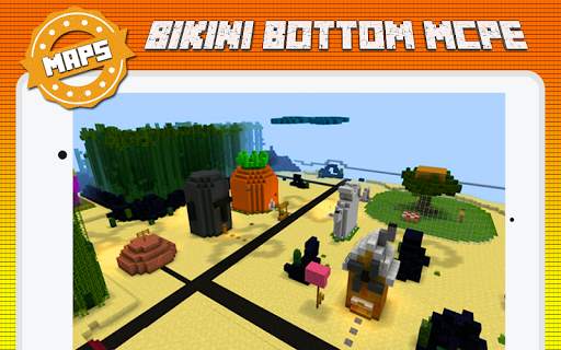 🍍 Mod Mcpe: Bikini Bottom for minecraft 🍍 screenshot 1