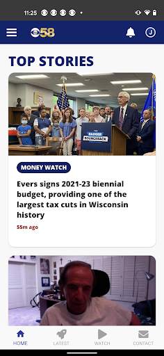 CBS 58 News screenshot 1