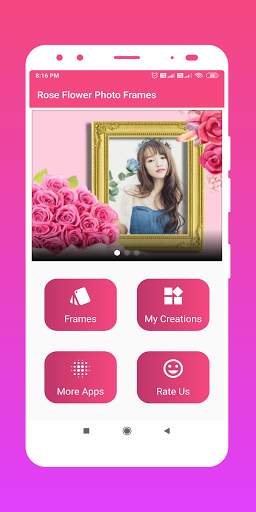 Rose Flower Photo Frames - Flower Photo Editor screenshot 2