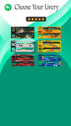 Livery MOD Complete BUSSID screenshot 4