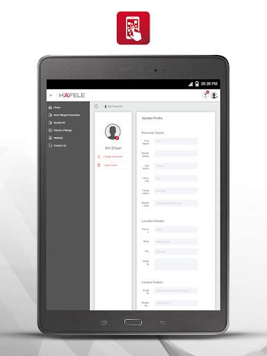 Hafele Configurator screenshot 6