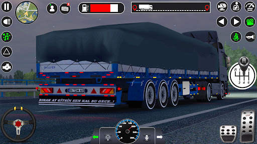 Euro Truck Driving Games 3D screenshot 6