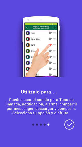 Sonidos y Tonos de Notificación para WhatsApp screenshot 6