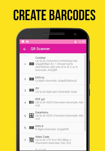 QR Code Reader & QR, Barcode Maker screenshot 3