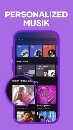 Resso - Musik, Lirik dan Radio screenshot 5