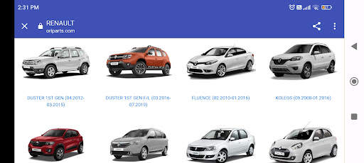 Parts Catalogue screenshot 8