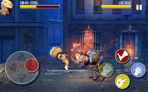 Power Ninja Steel Rush screenshot 2