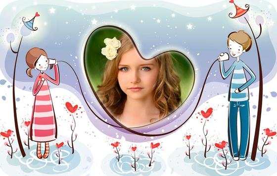Valentine Photo Frames скриншот 5