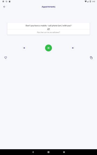 English conversation - translate to multi-language screenshot 11