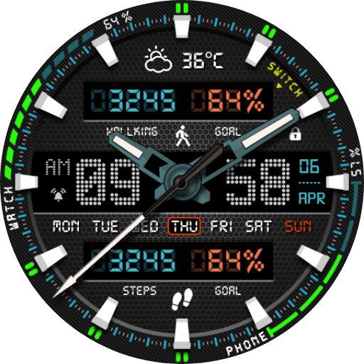 Digital Monster Watch Face أيقونة