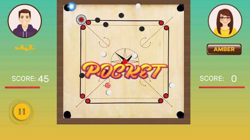 Jogo de tabuleiro Real Carrom clássico screenshot 7