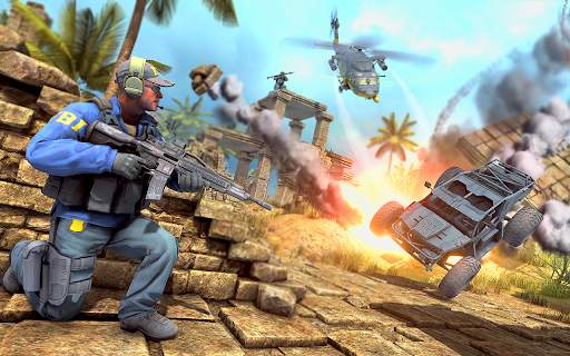 Modern Warfare action: Offline Critical games screenshot 1