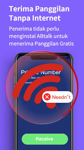 AbTalk Call - Panggilan Global screenshot 3