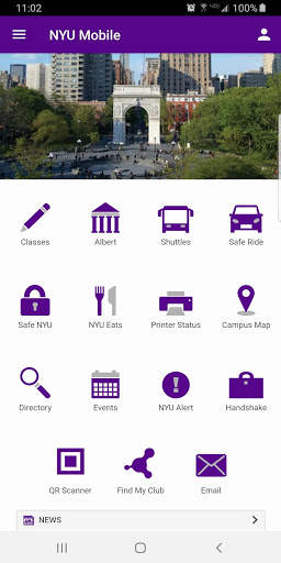 NYU Mobile screenshot 1