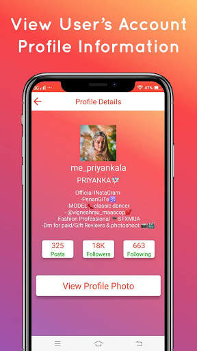 Big Profile Photo - Instant DP Downloader 2019 screenshot 3