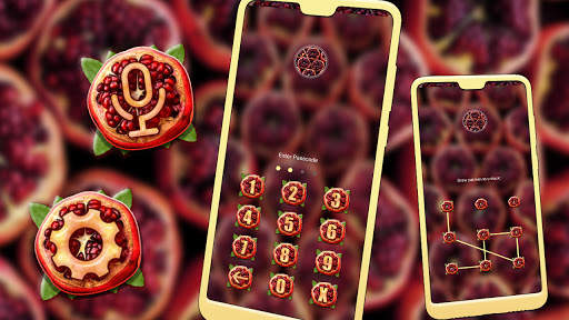 Pomegranate Launcher Theme screenshot 5