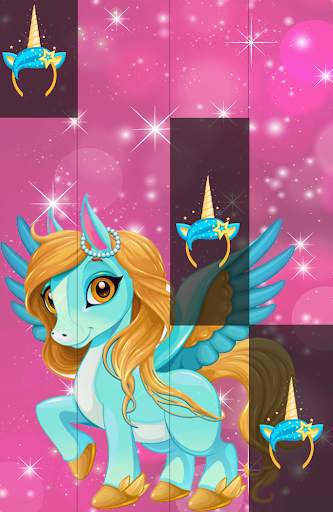 Pony Piano Unicorn Tiles Horse Game screenshot 2