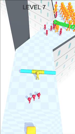 Pushem-All Free Push All Enemies Down Game screenshot 2
