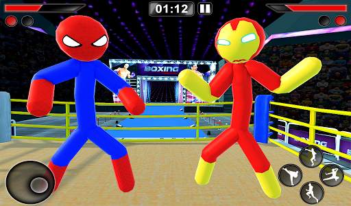 Shadow Warriors Battle-Stickman Fight War Game screenshot 8