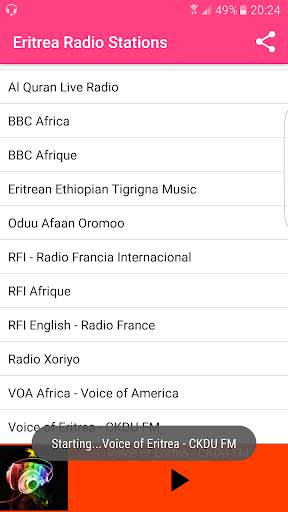 Eritrea Radio Stations screenshot 3