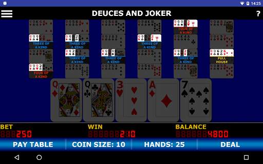 Jumbo Video Poker Free screenshot 10