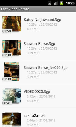 Fast Video Rotate Trial screenshot 1