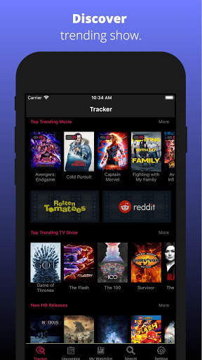 Cinema Movie Time: Trakt TV Show & Movie screenshot 1