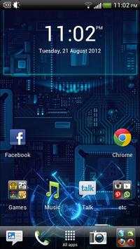 Minimalistic Digital Clock screenshot 1