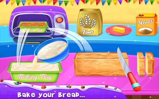 Unicorn Hot Chocolate & Toast Party - Cooking Game screenshot 3