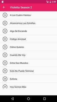 Violetta Songs screenshot 3