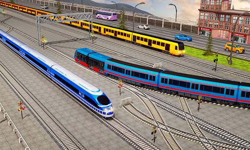 Indian Train City Pro Driving : Train Game screenshot 5