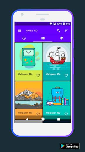Awalls HD - Free wallpapers screenshot 2