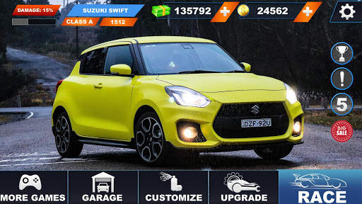 Swift : Extreme Real Modern Car Drift & Stunts screenshot 1