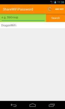 Share Wifi Password screenshot 1