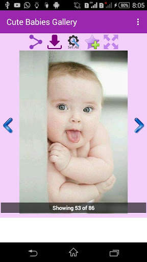 Cute Babies Gallery screenshot 4