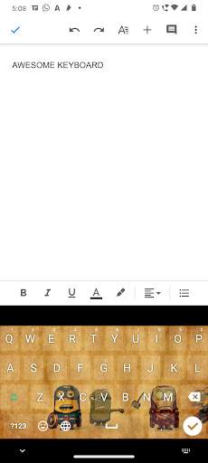Capital Keyboard screenshot 4