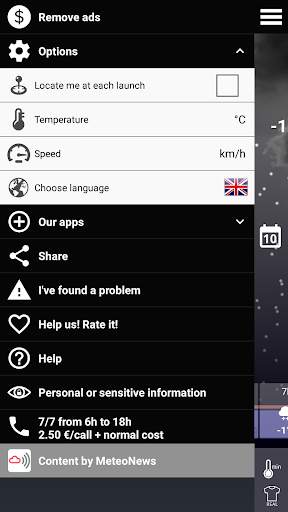 France Weather скриншот 6