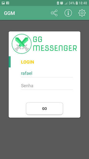 GG Messenger screenshot 1