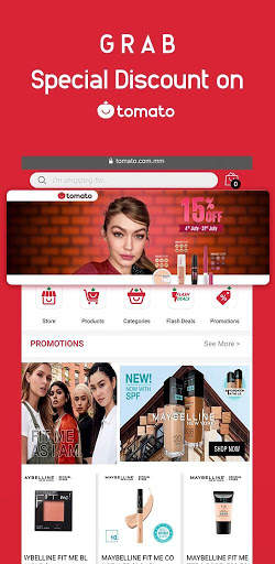 TOMATO Online Shopping App Myanmar screenshot 3